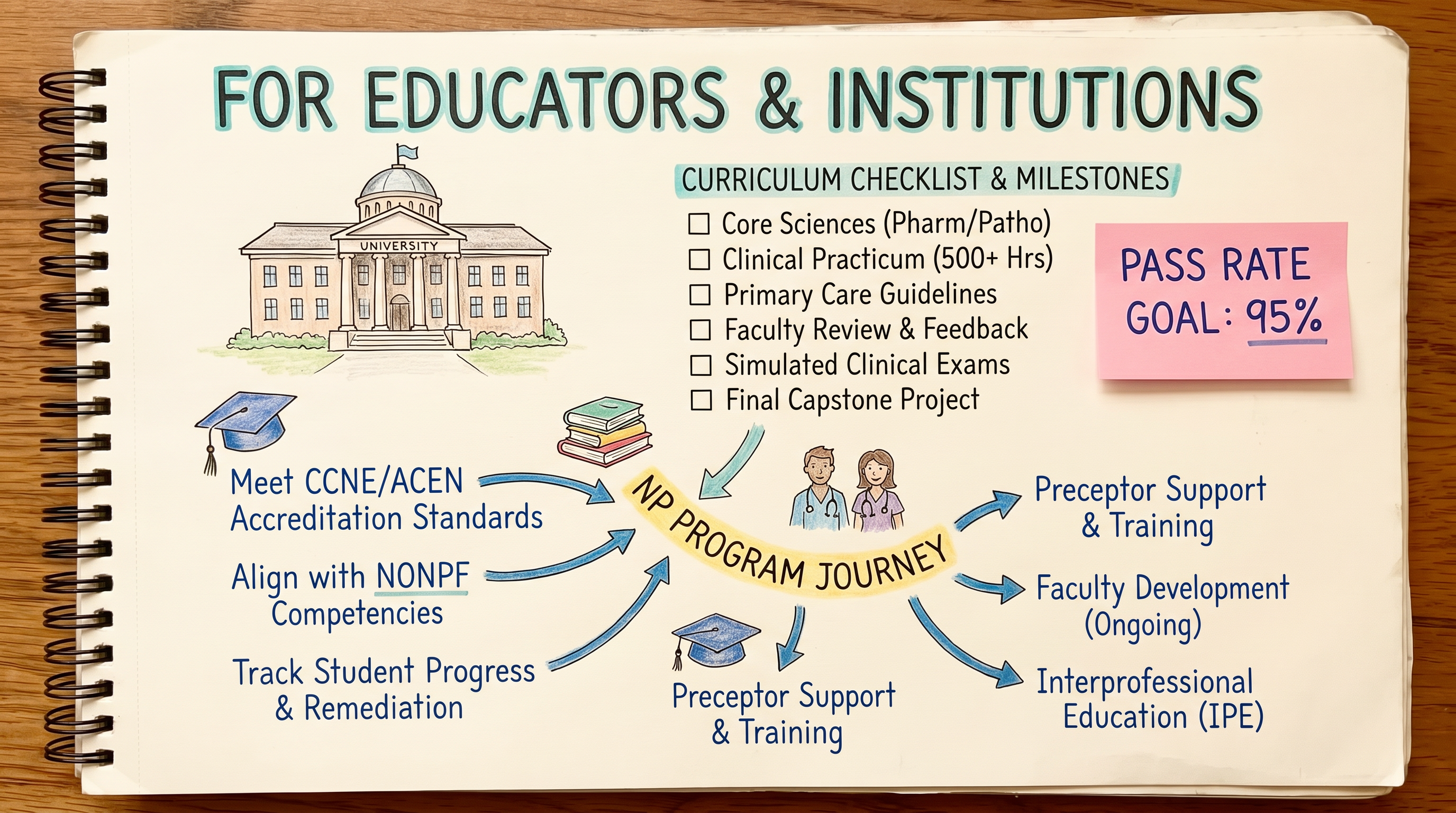 Maintaining Clinical Education Quality in Online NP Programs: Best Practices